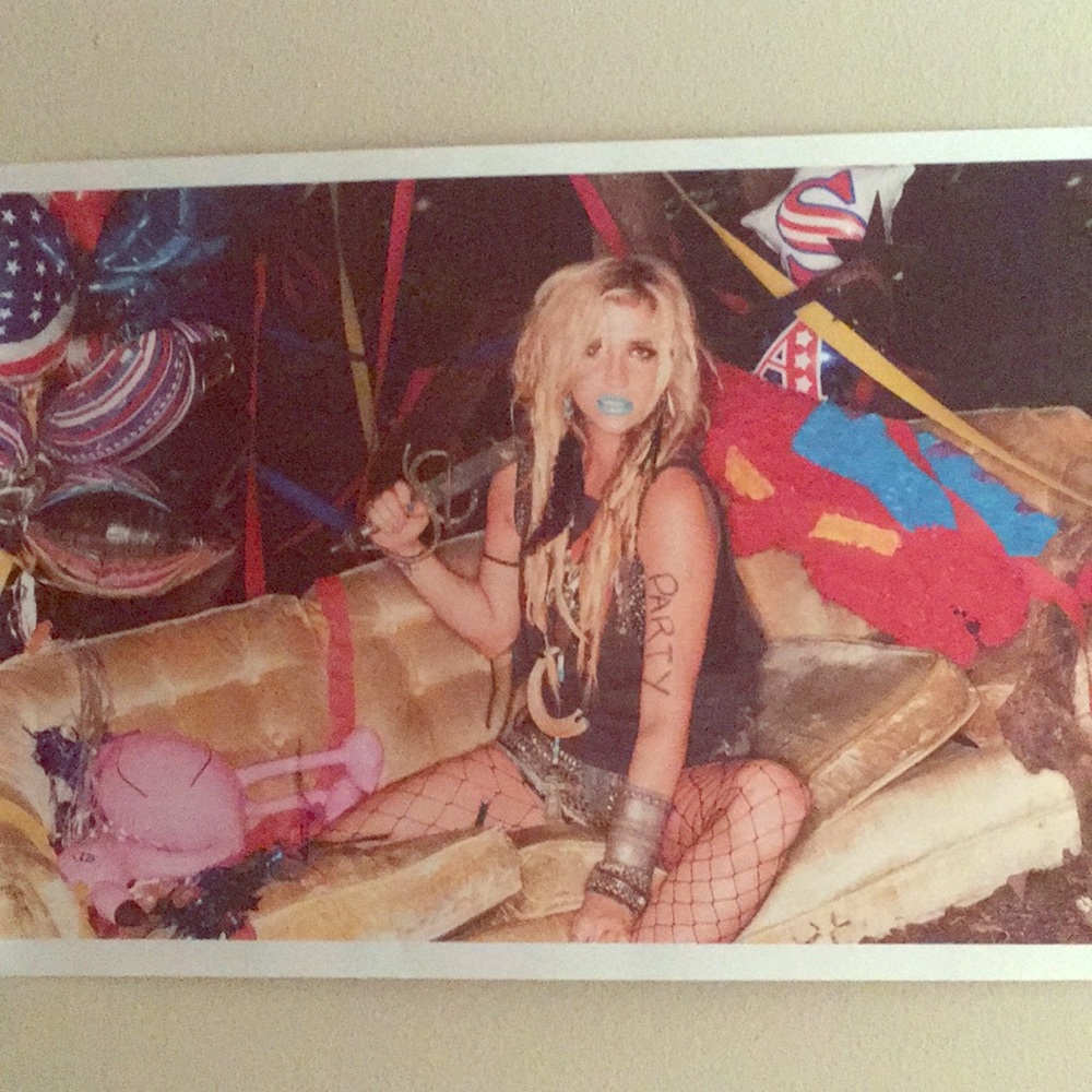 Ke$ha modern poster 36” x 24”